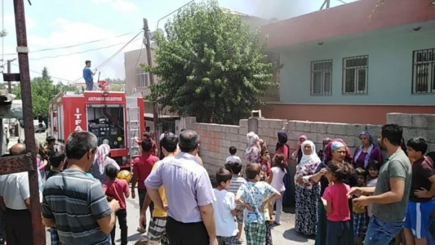 Adıyaman'da korkutan yangın