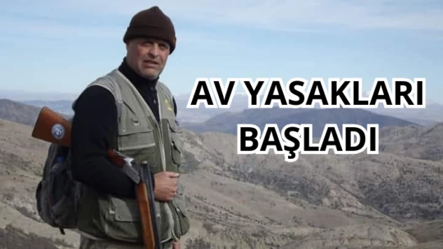 Av yasakları başladı
