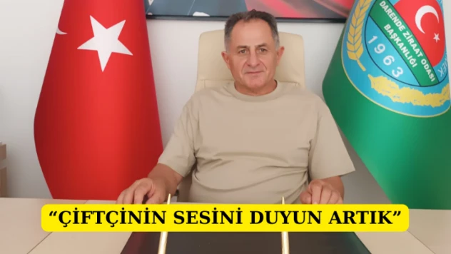 Çiftçinin sesini duyun artık!