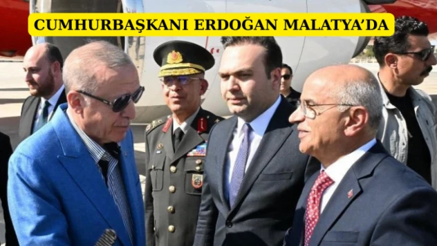 Cumhurbaşkanı Erdoğan Malatya'da