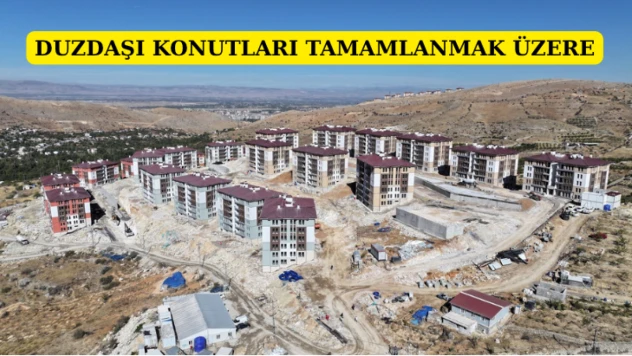 Duzdaşı Konutları Tamamlanmak Üzere