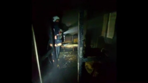 Elazığ'da ev yangını