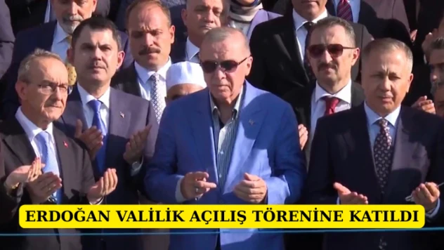 Erdoğan, Malatya Valilik binası açılışına katıldı