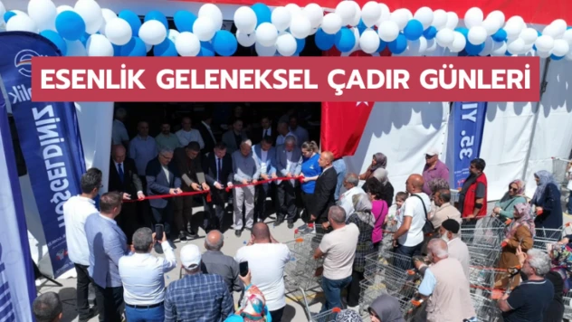 Esenlik geleneksel çadır günleri başladı