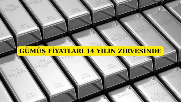 Gümüş fiyatları 14 yılın zirvesine yükseldi