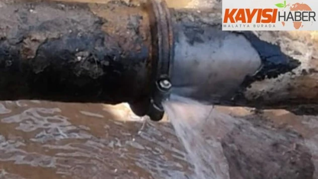 Gürlevik ana isale hattında onarım çalışması devam ediyor