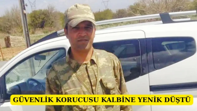 Güvenlik Korucusu Kalbine Yenik Düştü