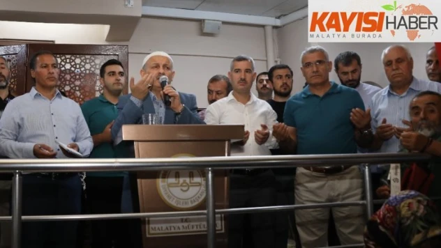 Hacı adayları Malatya'dan dualar ile uğurlandı