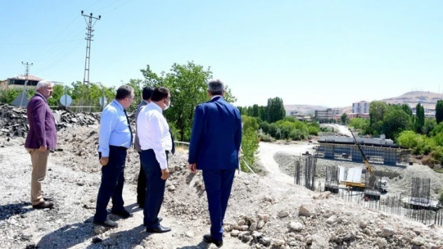 Hanımınçiftliği - Taştepe viyadüğünde çalışmalar sürüyor
