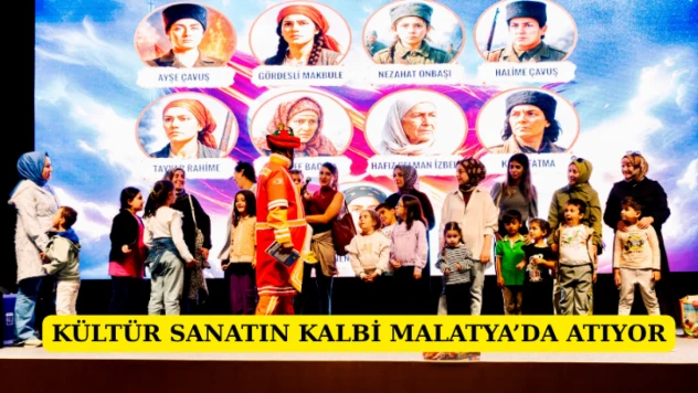 Kültür Sanatın Kalbi Malatya'da Atıyor