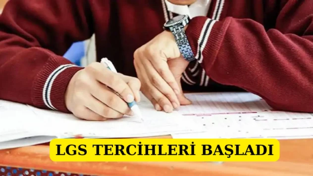 LGS tercihleri başladı