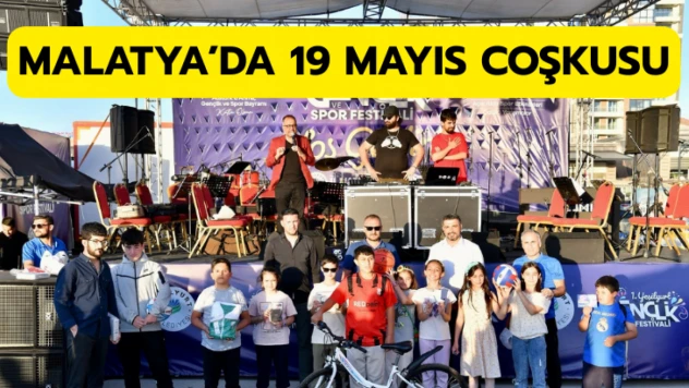 Malatya'da 19 Mayıs coşkusu