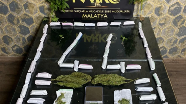 Malatya'da zehir tacirlerine darbe: 7 kişi tutuklandı