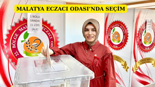 Malatya Eczacı Odası'nda seçim