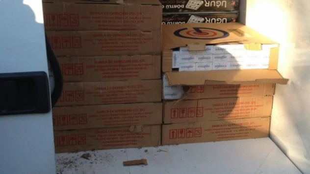 7 bin 637 paket kaçak sigara ele geçirildi