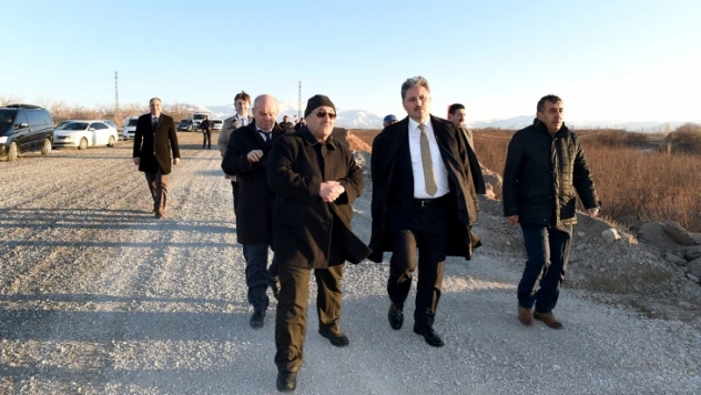 Başkan Çakır çalışmaları yerinde inceledi