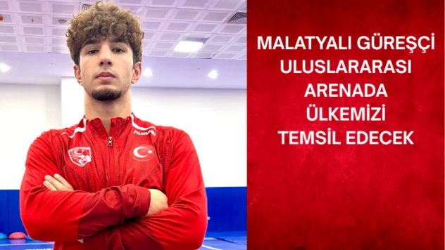 Malatyalı Güreşçi Uluslararası Arenada Ülkemizi Temsil Edecek