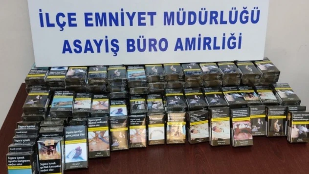 Marketten sigara çalan hırsızlar yakalandı