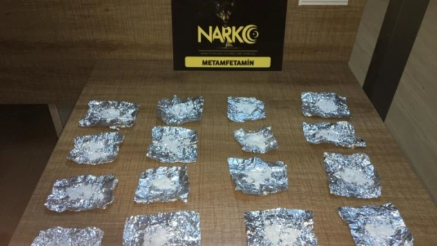 Metamfetamin madde ele geçirildi