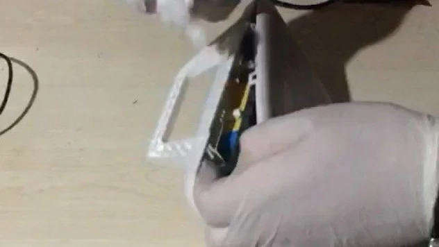 Modem içerisinden uyuşturucu madde çıktı