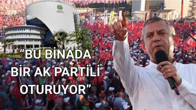 Özgür Özel: Bu binada bir AK Partili oturuyor