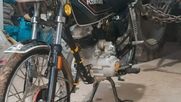 Park halindeki motosiklet çalındı