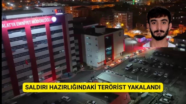 Saldırı Hazırlığındaki Terörist Malatya'da Yakalandı