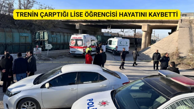 Trenin Çarptığı Lise Öğrencisi Hayatını Kaybetti
