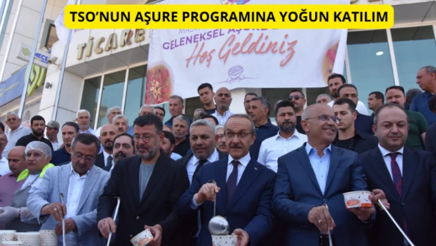 TSO'nun aşure programına yoğun ilgi