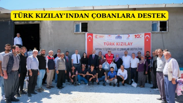 Türk Kızılay'dan Doğanşehir'de Çoban Ve Yetiştiricilere Destek