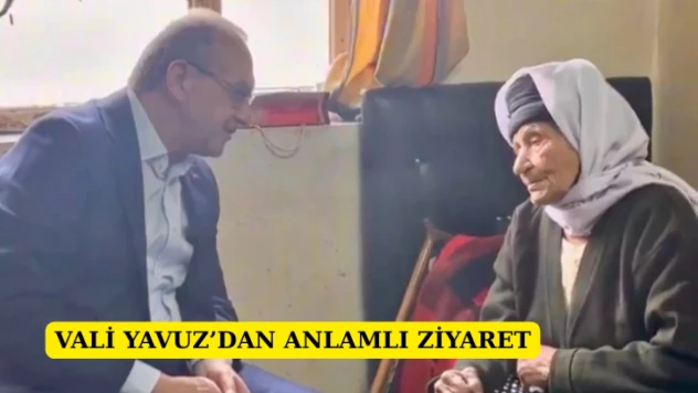 Vali Yavuz'dan anlamlı ziyaret