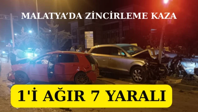 Zincirleme kaza: 7 Yaralı