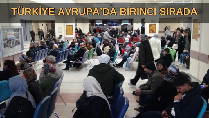 Türkiye Avrupa'da birinci sırada!