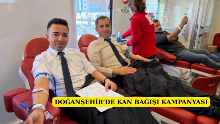 Doğanşehir’de Kan Bağışı Kampanyası