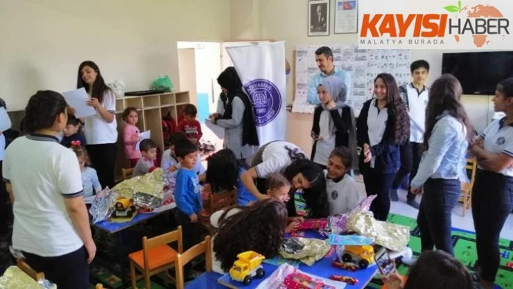 'Minik Kardeşimle Oynuyorum' projesi uygulandı