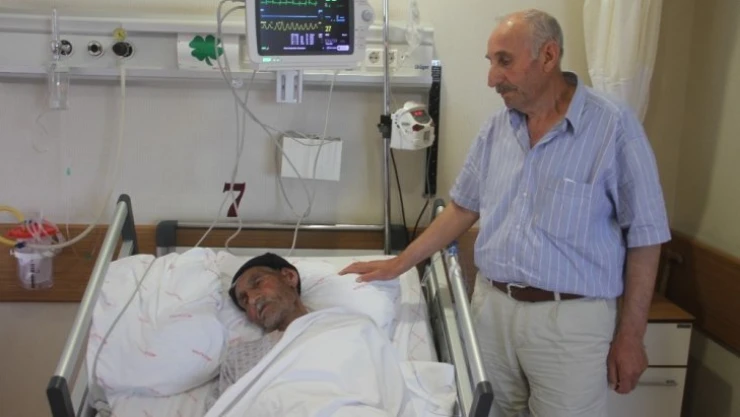 105 yaşında anjiyo oldu, hayata yeniden tutundu