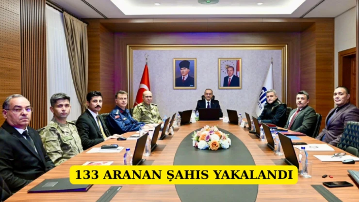 133 Aranan Şahıs Yakalandı
