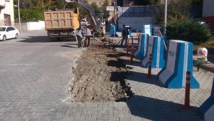 Büyükşehirden yollara kış rötuşu