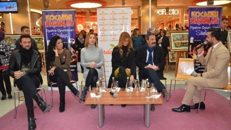 'Kocamın Nişanlısı'nın oyuncuları Malatya Park'ta