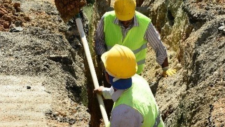 Aşağıbağlar ve Tandoğan'da içme suyu altyapısı tamam!