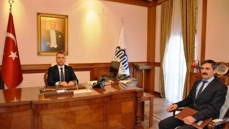 Müdür Vekili Macit Malatya Valisi Toprak'ı ziyaret etti