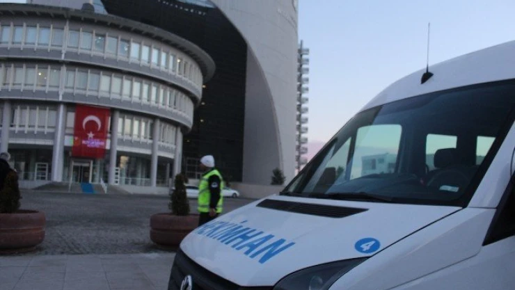 Minibüsçüler eylem yaptı