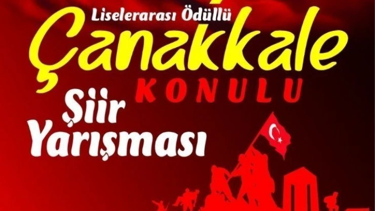 Çanakkale konulu şiir yarışması düzenlenecek