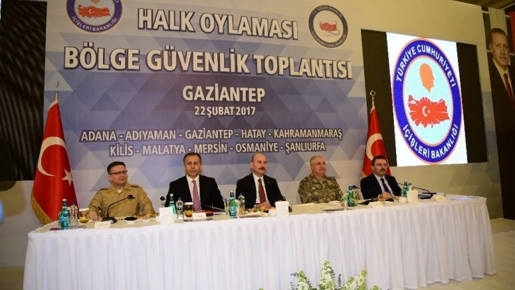 Vali Toprak, Halkoylaması Bölge Güvenlik Toplantısı'na katıldı