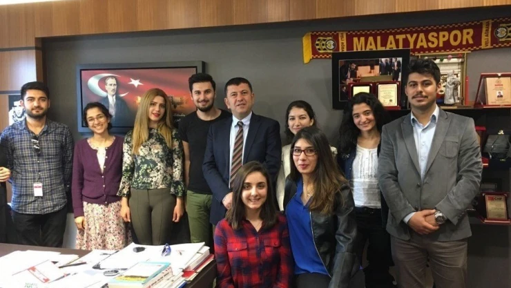 MASTÖB'lü gençler Ağbaba'yı ziyaret etti