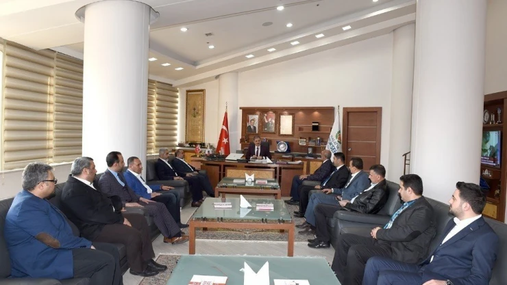 MÜSİAD yönetiminden Başkan Çakır'a ziyaret