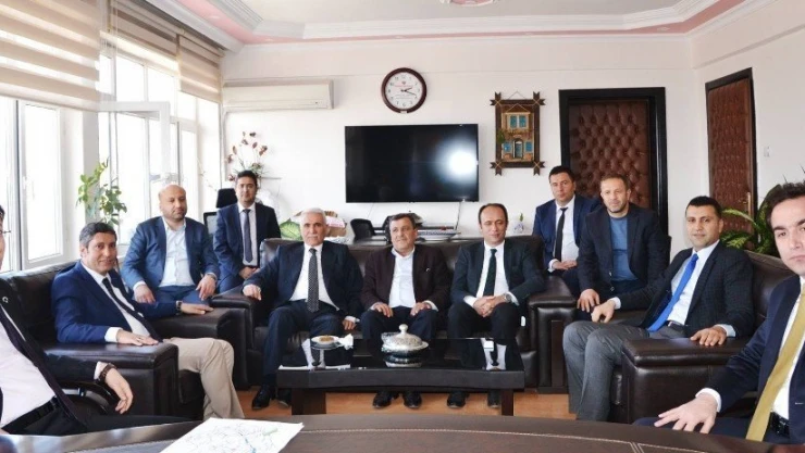 MGTC'den Kaymakam Savar'a 'geçmiş olsun' ziyareti