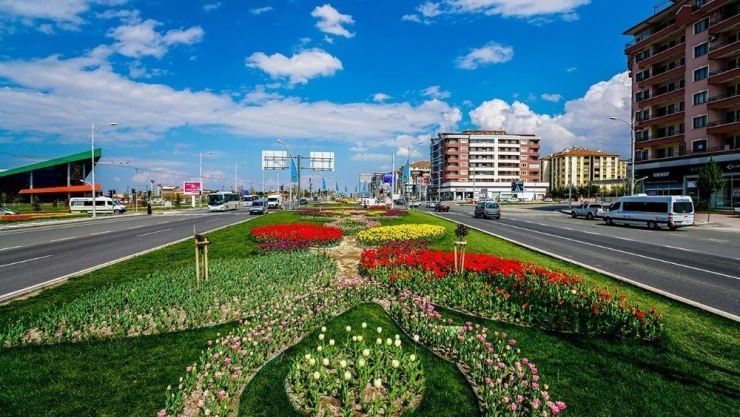 Büyükşehir, Malatya'yı lalelerle süslüyor