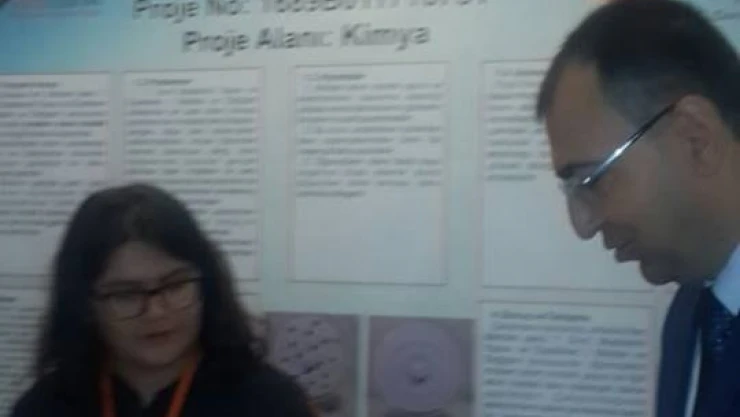 Mucit öğrenci, projesi ile TUBİTAK yarışmasında