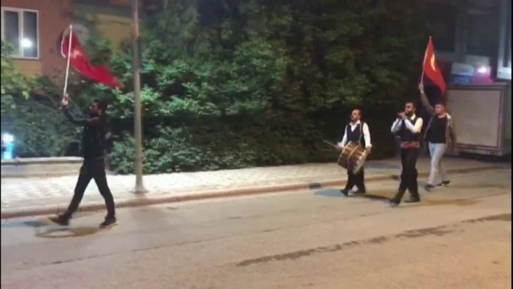 Malatya'da mehterli Ramazan davulu
